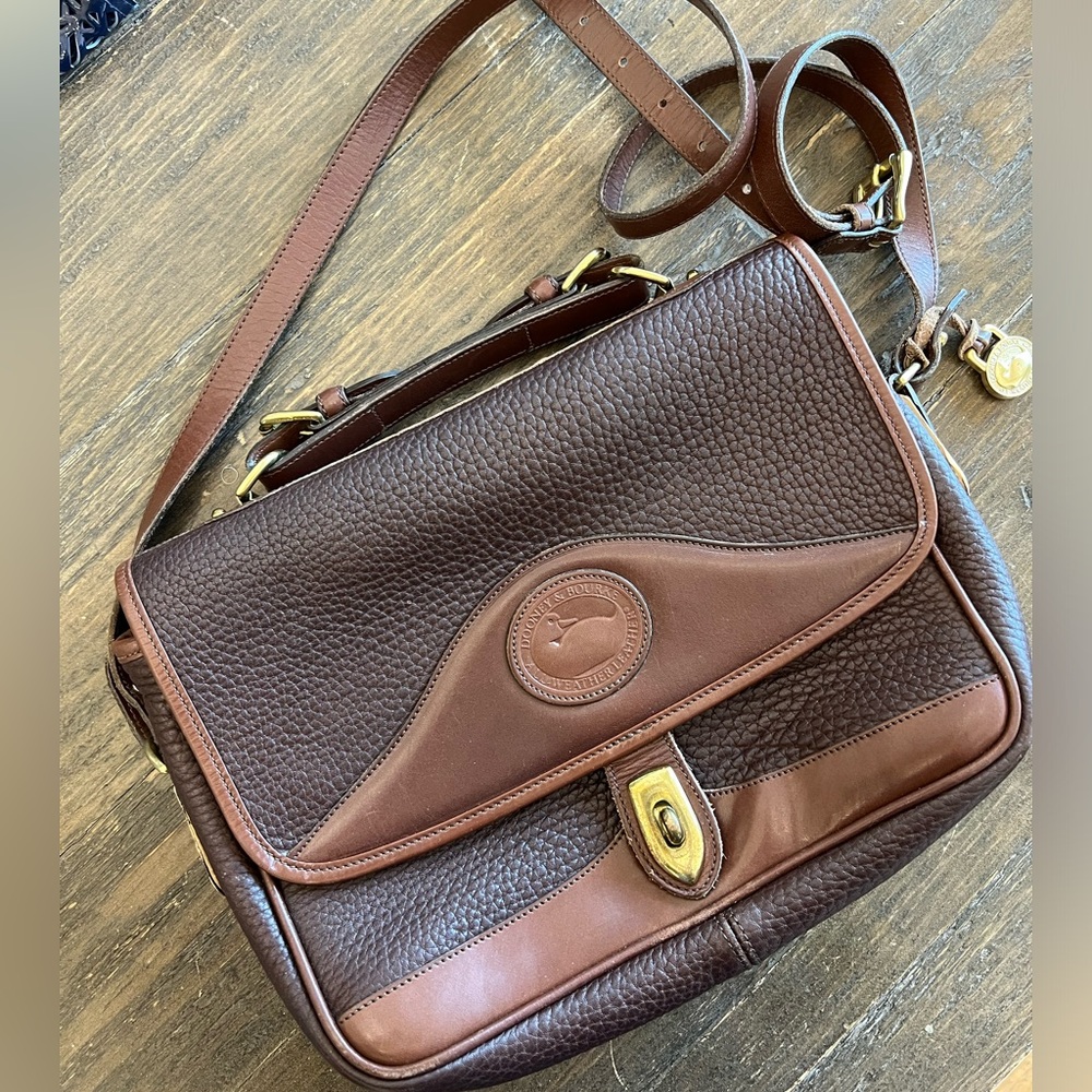 Vintage Brown Leather Dooney & Bourke